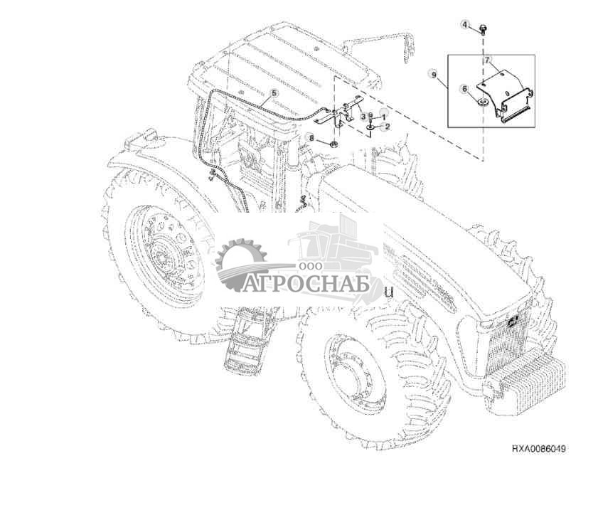 Жгут проводов (кабина) Greenstar 